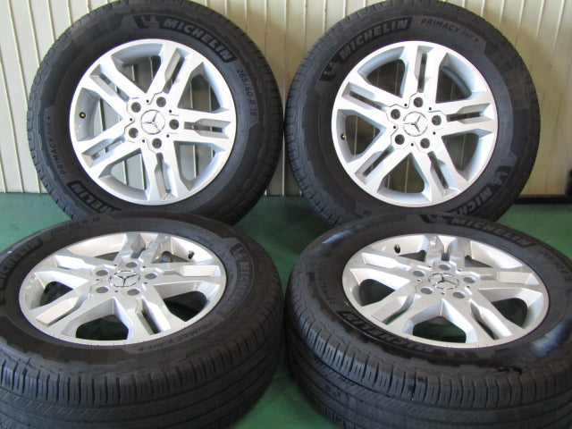 ▲発送限定品▼・Gクラス・ゲレンデ・W463【ホイール】メルセデスベンツ　W463　Gクラス　G350d純正【タイヤ】ミシュラン　プライマシーSUV+（保土ヶ谷本店）