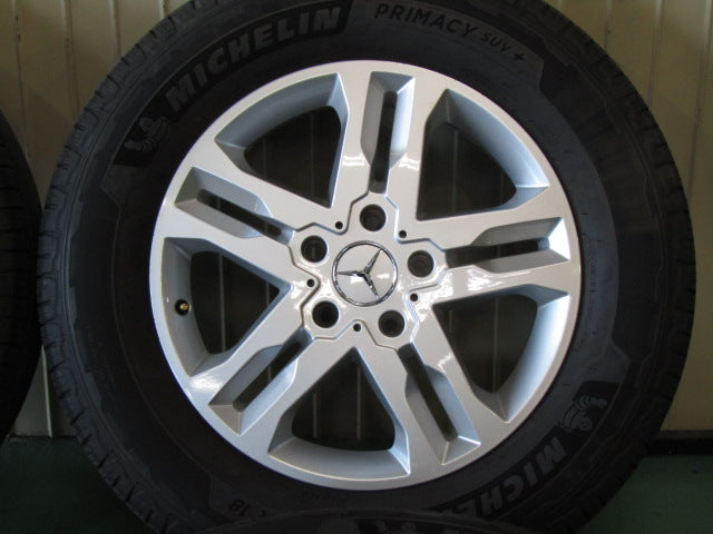 ▲発送限定品▼・Gクラス・ゲレンデ・W463【ホイール】メルセデスベンツ　W463　Gクラス　G350d純正【タイヤ】ミシュラン　プライマシーSUV+（保土ヶ谷本店）