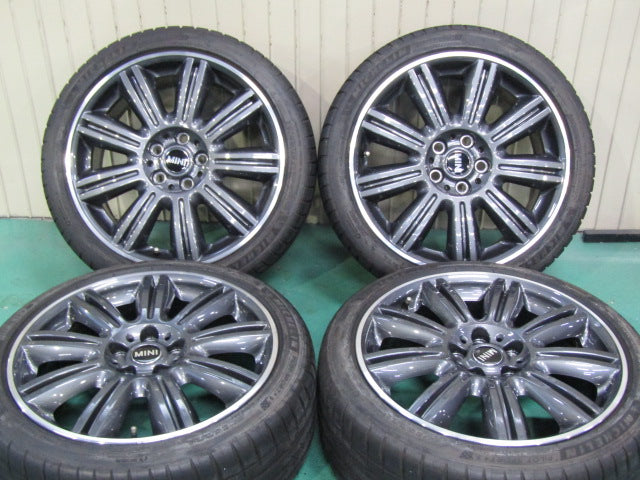 希少で美品・MINI・クラブマン・F54【ホイール】MINI　F54　クラブマン純正　Yoursマスターピース524【タイヤ】ミシュラン　パイロットスポーツ4S（保土ヶ谷本店）