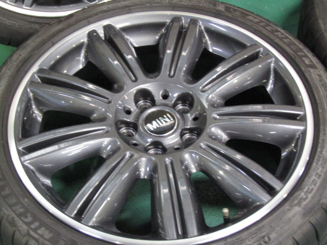 希少で美品・MINI・クラブマン・F54【ホイール】MINI　F54　クラブマン純正　Yoursマスターピース524【タイヤ】ミシュラン　パイロットスポーツ4S（保土ヶ谷本店）
