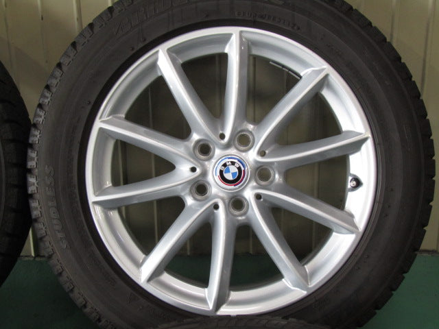 ガリキズ無し冬セット・BMW・X1・X2・MINI・クロスオーバー【ホイール】BMW　F48　X1純正　Vスポークスタイリング560【タイヤ】ピレリ　アイスゼロアシンメトリコ（保土ヶ谷本店）