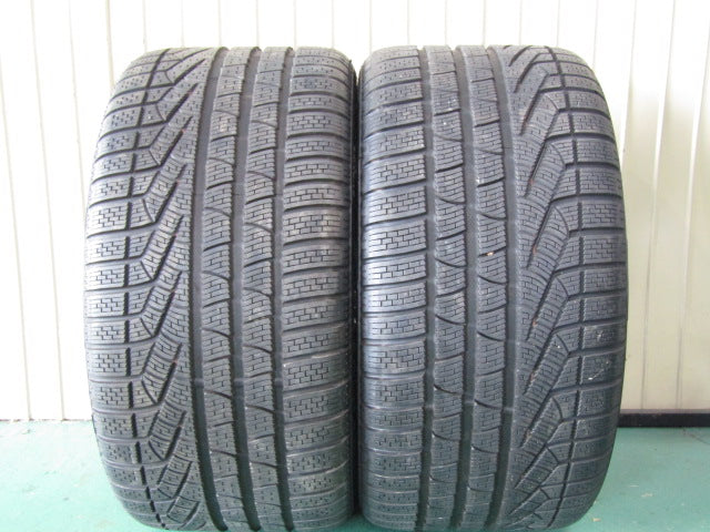 希少純正品・ポルシェ・911・991・ターボS【ホイール】ポルシェ　911系　991型　ターボS純正　Forged【タイヤ】ピレリ　ウインター240Serie2　ソットゼロ　ポルシェ承認タイヤ（保土ヶ谷本店）
