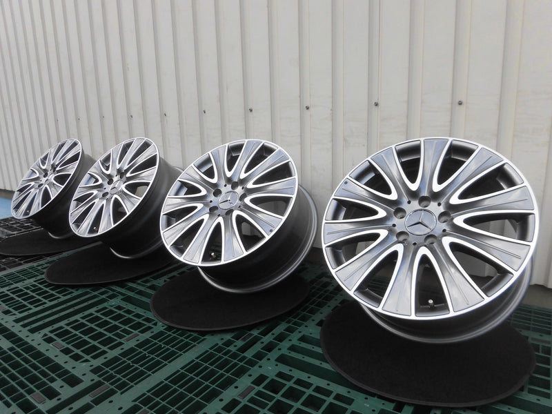 【ホイール】メルセデス Sクラス W222 純正【タイヤ】ヨコハマ アイスガード7 IG70（通販店）