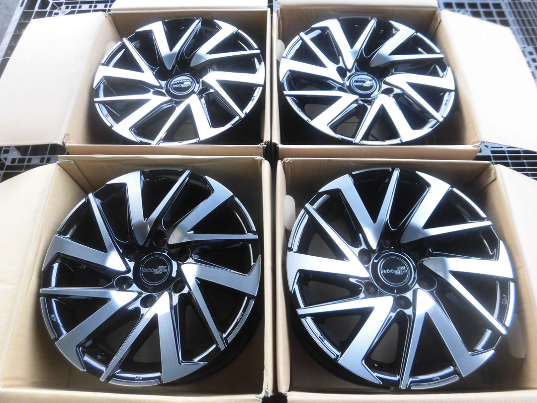 アルミホイル付きタイヤ4本セット 225/45R18 備わる 91W POTENZA他