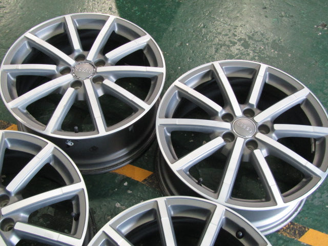 ピレリ新品スタッドレス245/45R18 + Audi A6純正中古ホイール4本
