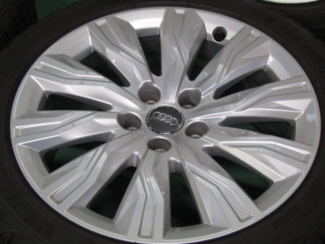 美品で溝ありの冬セット・アウディ・A4・A4アバント【ホイール】アウディ　8W系　A4純正　10アームグラビスデザイン【タイヤ】ミシュラン　Xアイススノー（保土ヶ谷本店）