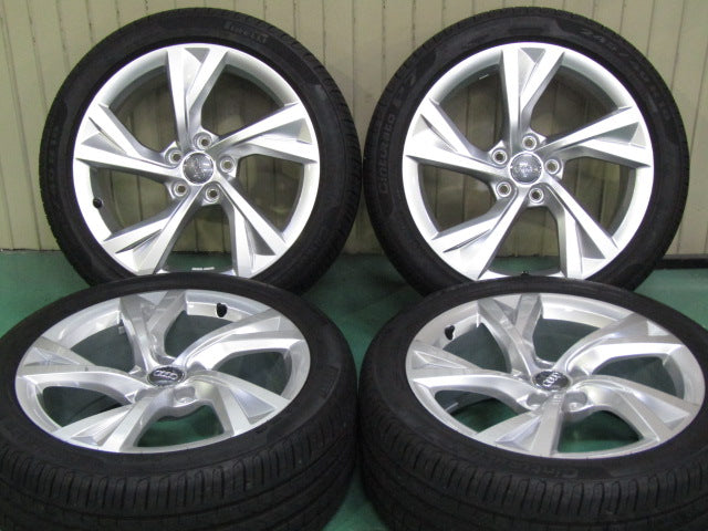 【送料別】Audi A3 純正16inホイール & KENDAバリ山タイヤセット Audi タイヤホイール4本 225/55R16 16×7.0J ET42 112 5H ハブ