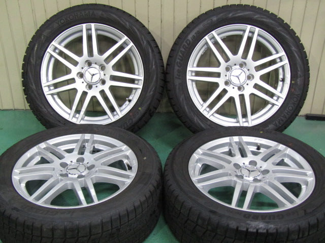 超溝あり冬セット・Cクラス・W205・S205・Aクラス・W177・CLAクラス・C118・X118【ホイール】阿部商会　ATSツイン【タイヤ】ヨコハマ　アイスガードIG70（保土ヶ谷本店）