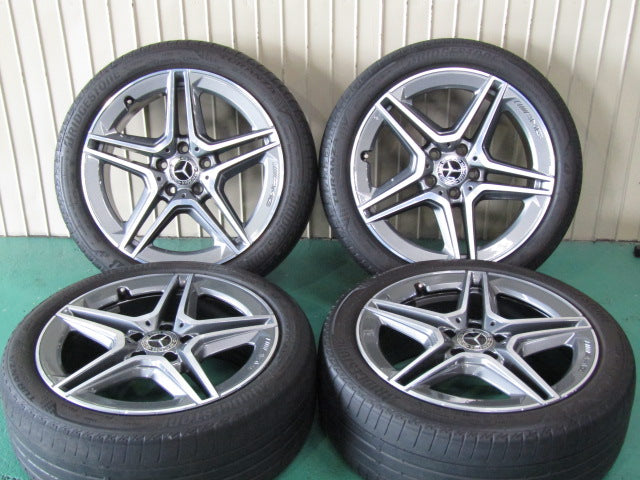 冬準備特価価格・Aクラス・W177・Bクラス・W247・CLAクラス・C118【ホイール】メルセデスベンツ　W177　Aクラス純正　AMG5スポーク【タイヤ】ピレリ　ウインターアイスアシンメトリコPlusランフラット（保土ヶ谷本店）