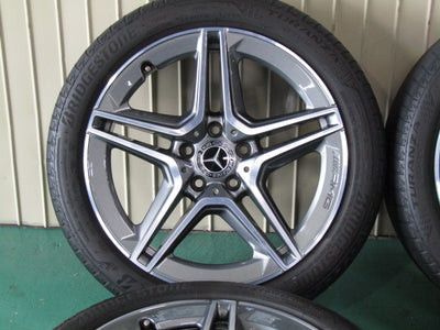 綺麗な純正品・Aクラス・W177・Bクラス・W247・CLAクラス・C118【ホイール】メルセデスベンツ　W177　Aクラス純正　AMG5スポーク【タイヤ】ピレリ　Powergy（パワジー）（保土ヶ谷本店）