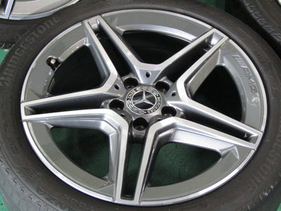冬準備特価価格・Aクラス・W177・Bクラス・W247・CLAクラス・C118【ホイール】メルセデスベンツ　W177　Aクラス純正　AMG5スポーク【タイヤ】ピレリ　ウインターアイスアシンメトリコPlusランフラット（保土ヶ谷本店）