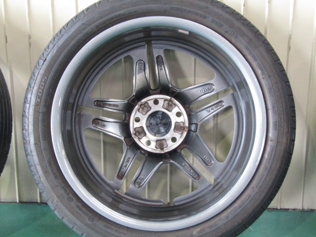 綺麗な純正品・Aクラス・W177・Bクラス・W247・CLAクラス・C118【ホイール】メルセデスベンツ　W177　Aクラス純正　AMG5スポーク【タイヤ】ピレリ　Powergy（パワジー）（保土ヶ谷本店）