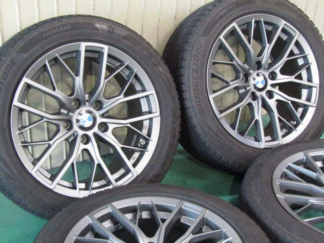 お洒落な冬セット・3シリーズ・F30・F31・4シリーズ・F32・F33・F36【ホイール】レアマイスター　EuroAxis（ユーロアクシス）GAYA・W5【タイヤ】ピレリ　アイスゼロアシンメトリコ（保土ヶ谷本店）