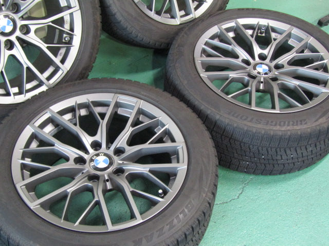 お洒落な冬セット・3シリーズ・F30・F31・4シリーズ・F32・F33・F36【ホイール】レアマイスター　EuroAxis（ユーロアクシス）GAYA・W5【タイヤ】ピレリ　アイスゼロアシンメトリコ（保土ヶ谷本店）