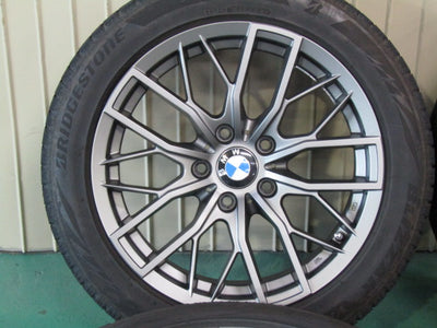 お洒落な冬セット・3シリーズ・F30・F31・4シリーズ・F32・F33・F36【ホイール】レアマイスター　EuroAxis（ユーロアクシス）GAYA・W5【タイヤ】ピレリ　アイスゼロアシンメトリコ（保土ヶ谷本店）