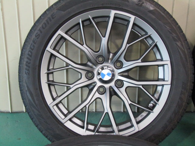 お洒落な冬セット・3シリーズ・F30・F31・4シリーズ・F32・F33・F36【ホイール】レアマイスター　EuroAxis（ユーロアクシス）GAYA・W5【タイヤ】ピレリ　アイスゼロアシンメトリコ（保土ヶ谷本店）