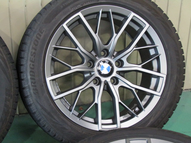 お洒落な冬セット・3シリーズ・F30・F31・4シリーズ・F32・F33・F36【ホイール】レアマイスター　EuroAxis（ユーロアクシス）GAYA・W5【タイヤ】ピレリ　アイスゼロアシンメトリコ（保土ヶ谷本店）