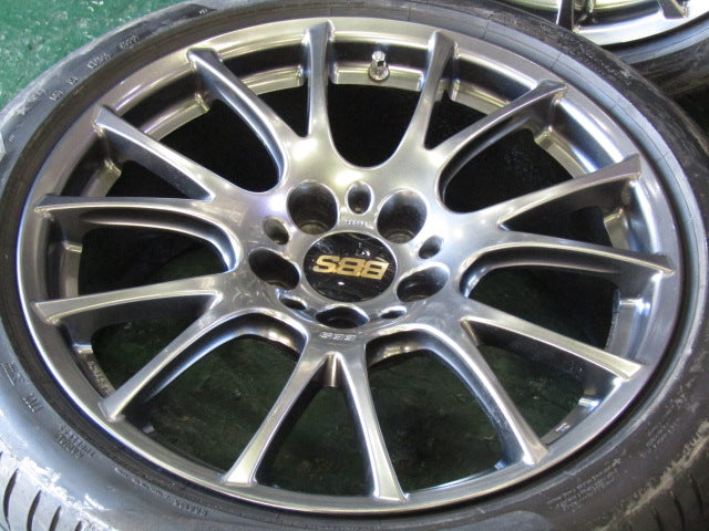 3シリーズ・F30・F31・4シリーズ・F32・F33・F36【ホイール】BBS　RE-V　Forged　RE064　DBカラー【タイヤ】ピレリ　チントゥラートP7C2　BMW承認ランフラット（港北店）