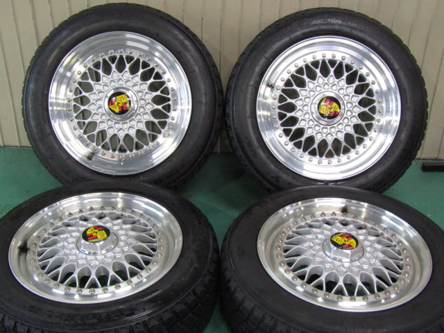 超希少当時品・ポルシェ・911・964【ホイール】ポルシェ専用品　BBS　RS　RS157/RS158【タイヤ】緩衝材程度（保土ヶ谷本店）