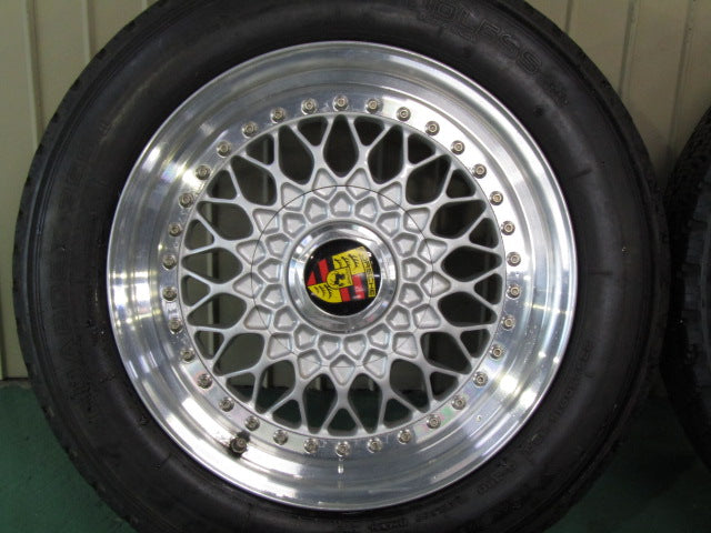 超希少当時品・ポルシェ・911・964【ホイール】ポルシェ専用品　BBS　RS　RS157/RS158【タイヤ】緩衝材程度（保土ヶ谷本店）