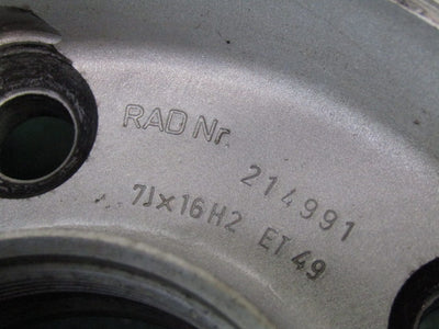 超希少当時品・ポルシェ・911・964【ホイール】ポルシェ専用品　BBS　RS　RS157/RS158【タイヤ】緩衝材程度（保土ヶ谷本店）