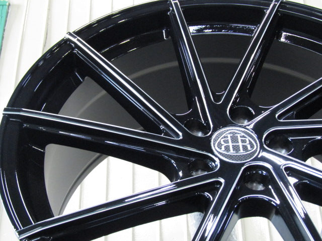 1台限定価格・Sクラス・W222・W223・Eクラス・W213・W214・CLSクラス・W257・W218・SLクラス・R230・R231【ホイール】ロルフハルトゲ　F10　ブラック＆サイドマシニング限定品【タイヤ】弊社指定輸入タイヤ（保土ヶ谷本店）
