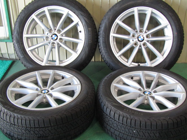 たっぷり溝あり・BMW・3シリーズ・G20・G21・4シリーズ・G22・G23・G26【ホイール】BMW　G20　3シリーズ純正　Vスポークスタイリング778【タイヤ】ピレリ　アイスゼロアシンメトリコ（保土ヶ谷本店）