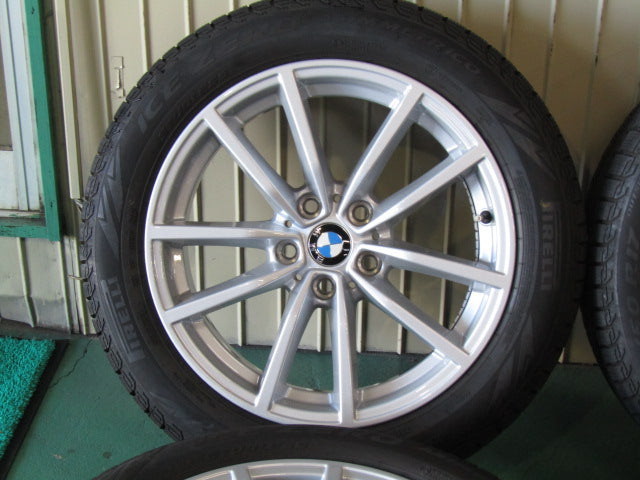 たっぷり溝あり・BMW・3シリーズ・G20・G21・4シリーズ・G22・G23・G26【ホイール】BMW　G20　3シリーズ純正　Vスポークスタイリング778【タイヤ】ピレリ　アイスゼロアシンメトリコ（保土ヶ谷本店）