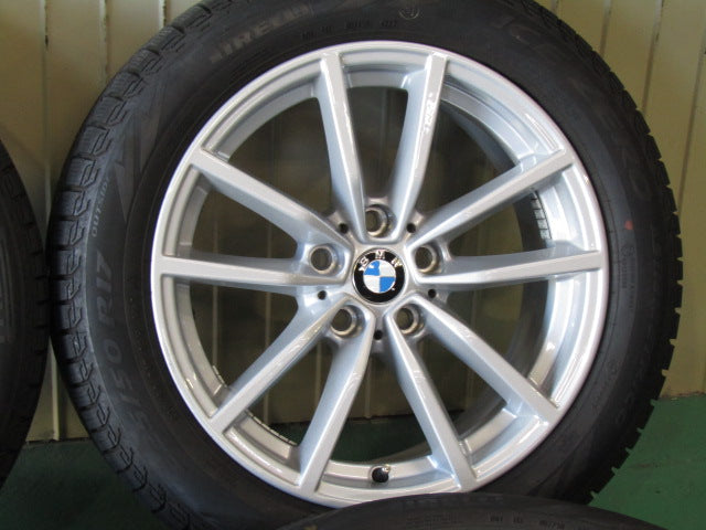 たっぷり溝あり・BMW・3シリーズ・G20・G21・4シリーズ・G22・G23・G26【ホイール】BMW　G20　3シリーズ純正　Vスポークスタイリング778【タイヤ】ピレリ　アイスゼロアシンメトリコ（保土ヶ谷本店）
