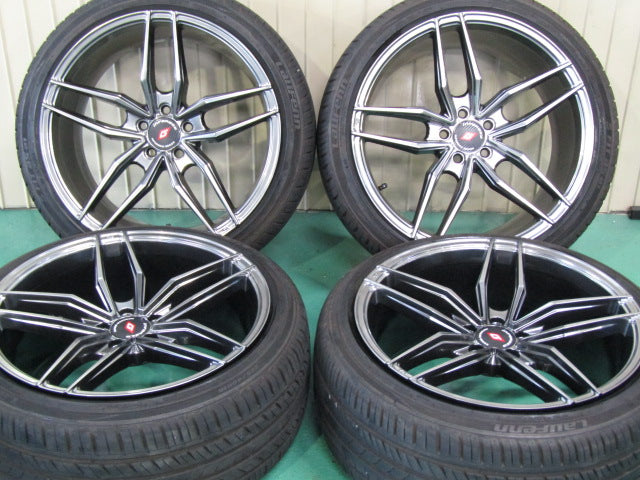 現状1台限定品・86・BRZ・カローラスポーツ【ホイール】INFORGED（インフォージド）IFG37　ハイパーブラック　未使用品【タイヤ】ハンコック　ラウフェンS-FIT　AS-01（保土ヶ谷本店）