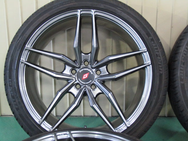 現状1台限定品・86・BRZ・カローラスポーツ【ホイール】INFORGED（インフォージド）IFG37　ハイパーブラック　未使用品【タイヤ】ハンコック　ラウフェンS-FIT　AS-01（保土ヶ谷本店）