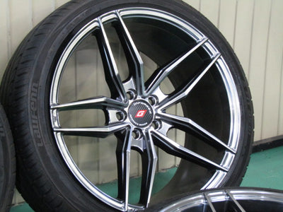 現状1台限定品・86・BRZ・カローラスポーツ【ホイール】INFORGED（インフォージド）IFG37　ハイパーブラック　未使用品【タイヤ】ハンコック　ラウフェンS-FIT　AS-01（保土ヶ谷本店）