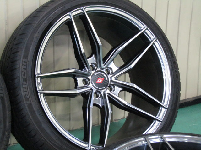 現状1台限定品・86・BRZ・カローラスポーツ【ホイール】INFORGED（インフォージド）IFG37　ハイパーブラック　未使用品【タイヤ】ハンコック　ラウフェンS-FIT　AS-01（保土ヶ谷本店）