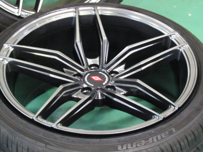 現状1台限定品・86・BRZ・カローラスポーツ【ホイール】INFORGED（インフォージド）IFG37　ハイパーブラック　未使用品【タイヤ】ハンコック　ラウフェンS-FIT　AS-01（保土ヶ谷本店）