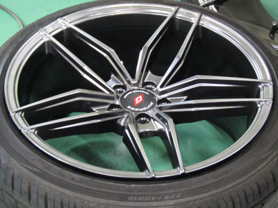 現状1台限定品・86・BRZ・カローラスポーツ【ホイール】INFORGED（インフォージド）IFG37　ハイパーブラック　未使用品【タイヤ】ハンコック　ラウフェンS-FIT　AS-01（保土ヶ谷本店）