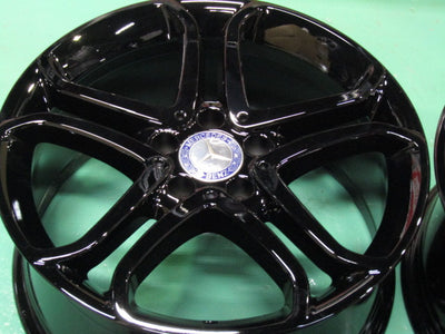 現品特価品・Eクラス・W212・Cクラス・W205【ホイール】メルセデスベンツ　C207　Eクラスクーペ純正　グロスブラック【タイヤ】ピレリ　ウインターアイスアシンメトリコPlus　ランフラット（港北店）