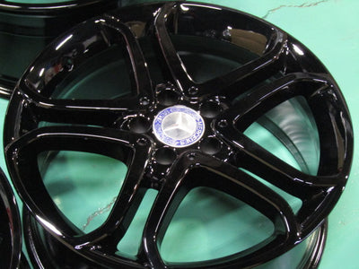 現品特価品・Eクラス・W212・Cクラス・W205【ホイール】メルセデスベンツ　C207　Eクラスクーペ純正　グロスブラック【タイヤ】ピレリ　ウインターアイスアシンメトリコPlus　ランフラット（港北店）