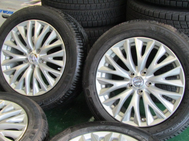 y51シーマ 純正 ホイール アルミ 18インチ 新品タイヤ付き 発送限定品