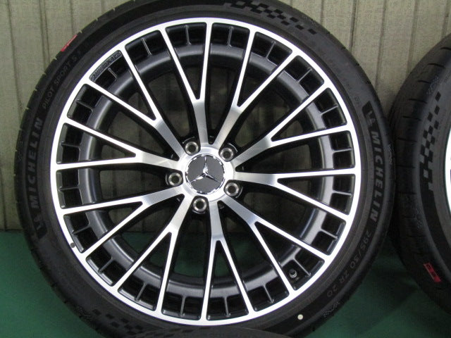 超希少な新車外し品【ホイール】メルセデスベンツ　C236　CLE53AMG　オプション純正【タイヤ】ミシュラン　パイロットスポーツ5　ベンツ承認タイヤ（港北店）