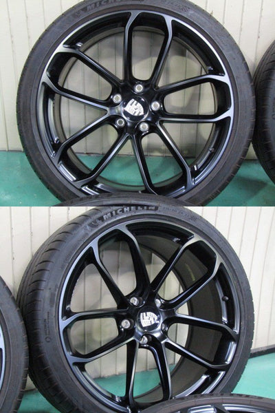 ガリキズ無しの美品・ポルシェ・カイエンクーペ【ホイール】ポルシェ　E3K30系　カイエンクーペ純正　GTデザイン【タイヤ】ミシュラン　パイロットスポーツ4S　ポルシェ承認タイヤ（保土ヶ谷本店）