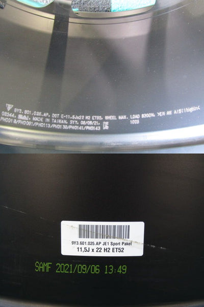 ガリキズ無しの美品・ポルシェ・カイエンクーペ【ホイール】ポルシェ　E3K30系　カイエンクーペ純正　GTデザイン【タイヤ】ミシュラン　パイロットスポーツ4S　ポルシェ承認タイヤ（保土ヶ谷本店）