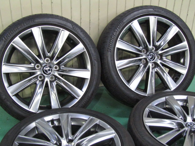 グレードアップに・マツダ・アテンザ【ホイール】MAZDA　GJ系　マツダ6　Lパッケージ純正　高輝度塗装【タイヤ】ハンコック　ベンタスS1Evo3（保土ヶ谷本店）