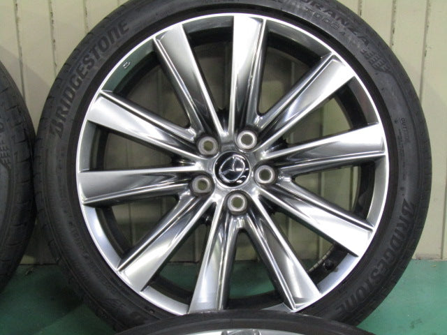 グレードアップに・マツダ・アテンザ【ホイール】MAZDA　GJ系　マツダ6　Lパッケージ純正　高輝度塗装【タイヤ】ハンコック　ベンタスS1Evo3（保土ヶ谷本店）