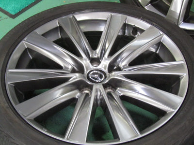 グレードアップに・マツダ・アテンザ【ホイール】MAZDA　GJ系　マツダ6　Lパッケージ純正　高輝度塗装【タイヤ】ハンコック　ベンタスS1Evo3（保土ヶ谷本店）
