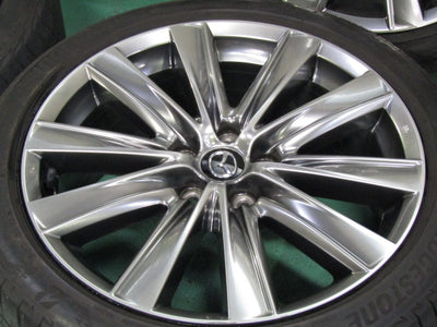 グレードアップに・マツダ・アテンザ【ホイール】MAZDA　GJ系　マツダ6　Lパッケージ純正　高輝度塗装【タイヤ】ハンコック　ベンタスS1Evo3（保土ヶ谷本店）