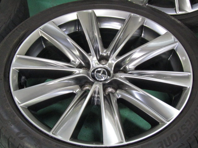 グレードアップに・マツダ・アテンザ【ホイール】MAZDA　GJ系　マツダ6　Lパッケージ純正　高輝度塗装【タイヤ】ハンコック　ベンタスS1Evo3（保土ヶ谷本店）