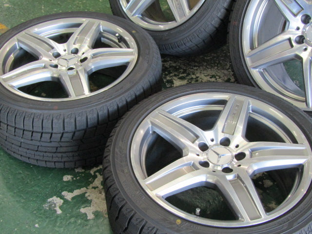 超希少設定の冬セット【ホイール】メルセデスベンツ　W212　Eクラス　E63AMG純正【タイヤ】ヨコハマ　アイスガードIG60（港北店）