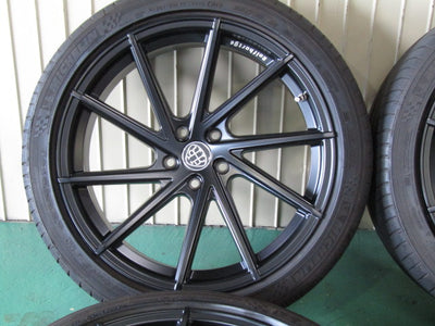 1台限定特価価格・Sクラス・W222・Sクーペ・C217【ホイール】ロルフハルトゲ　F10　マットブラックエディション【タイヤ】ミシュラン　パイロットスポーツ3　ベンツ承認タイヤ（保土ヶ谷本店）