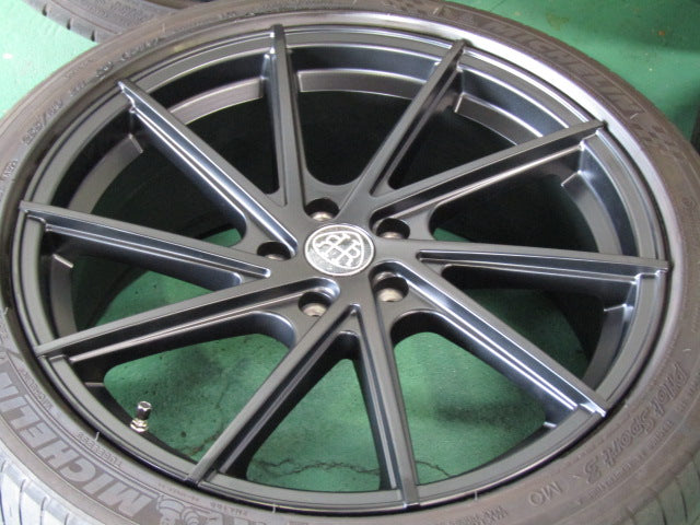 1台限定特価価格・Sクラス・W222・Sクーペ・C217【ホイール】ロルフハルトゲ　F10　マットブラックエディション【タイヤ】ミシュラン　パイロットスポーツ3　ベンツ承認タイヤ（保土ヶ谷本店）
