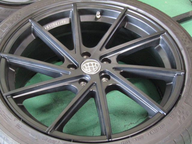 1台限定特価価格・Sクラス・W222・Sクーペ・C217【ホイール】ロルフハルトゲ　F10　マットブラックエディション【タイヤ】ミシュラン　パイロットスポーツ3　ベンツ承認タイヤ（保土ヶ谷本店）